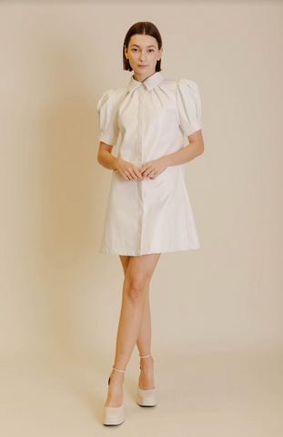 Larissa Dress -- Ivory