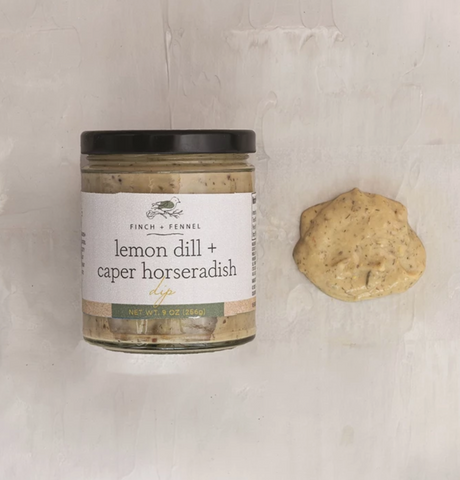 Lemon Dill and Caper Horseradish Dip
