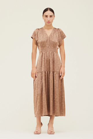 Lagoon Dress -- Bronze