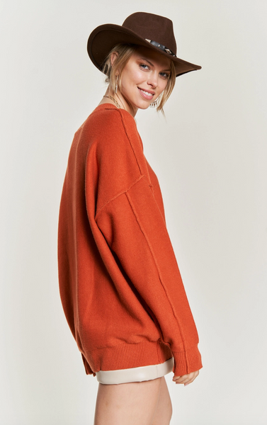 Arden Sweater - Orange