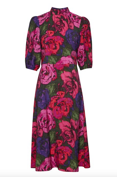 Jen Dress -- Fuchsia