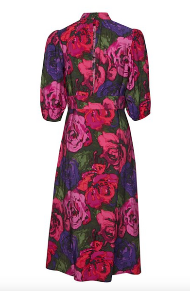 Jen Dress -- Fuchsia