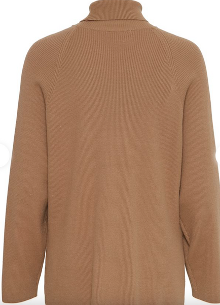 Zahra Turtleneck Sweater -- Toasted