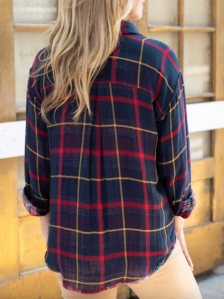 Reversible Plaid Shirt