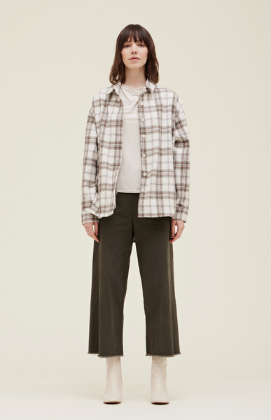 Kim Shirt Jacket -- Ivory