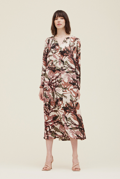 Fiona Dress -- Rosewood