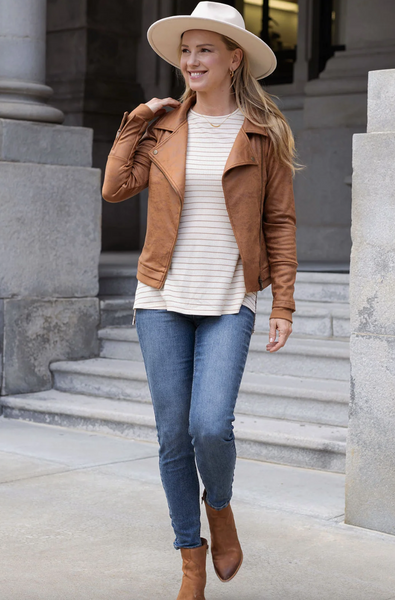 Long Sleeve Tunic --  Natural