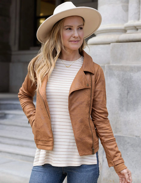 Long Sleeve Tunic --  Natural