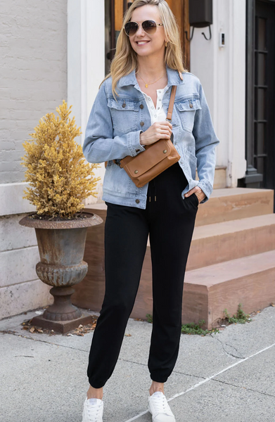 Soft Sweatpants -- Black