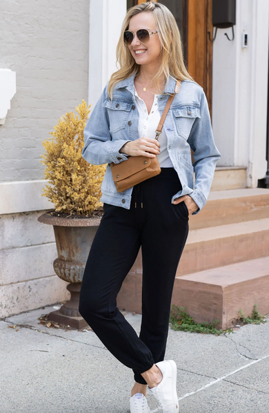 Soft Sweatpants -- Black