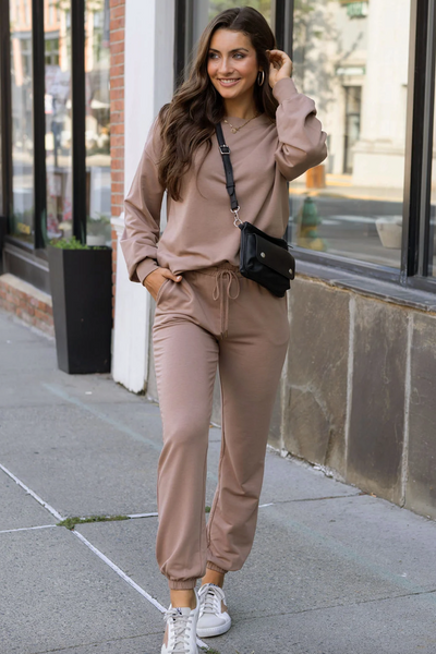 Soft Sweatpants -- Toffee