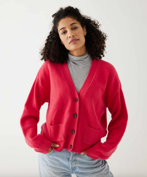 Cruiser Cardigan -- Hibiscus