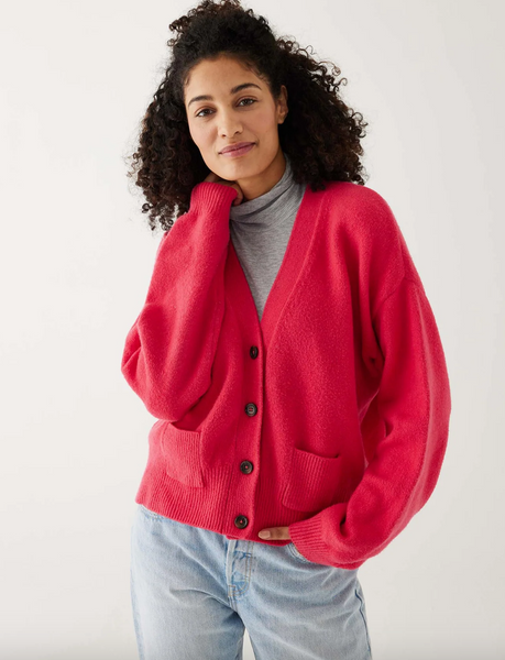 Cruiser Cardigan -- Hibiscus