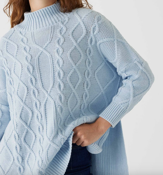 Lisbon Sweater -- Sky