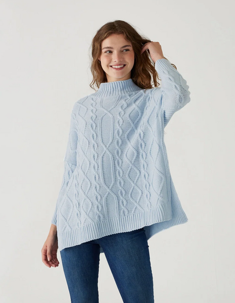 Lisbon Sweater -- Sky