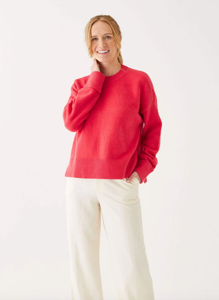Keeper Sweater -- Hibiscus