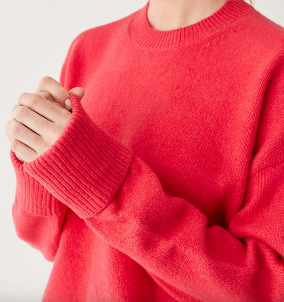 Keeper Sweater -- Hibiscus