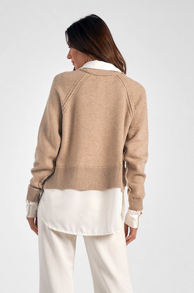 Beatrice Sweater -- Taupe