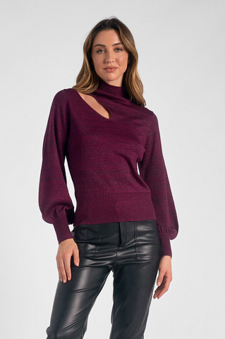 Lisa Sweater -- Purple