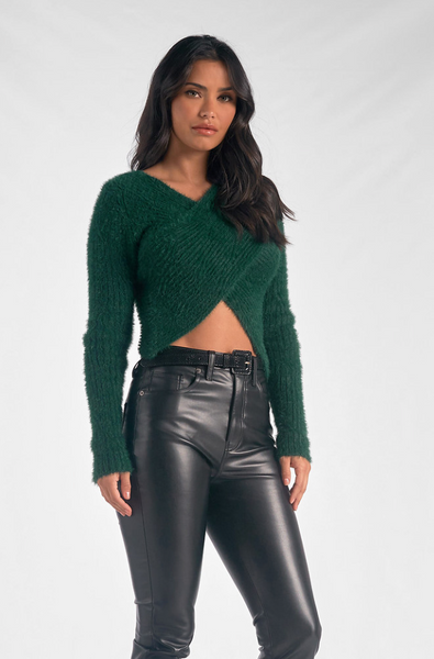 Willa Sweater -- Green