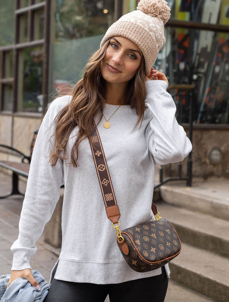 Essential Long Sleeve Tee -- Gray
