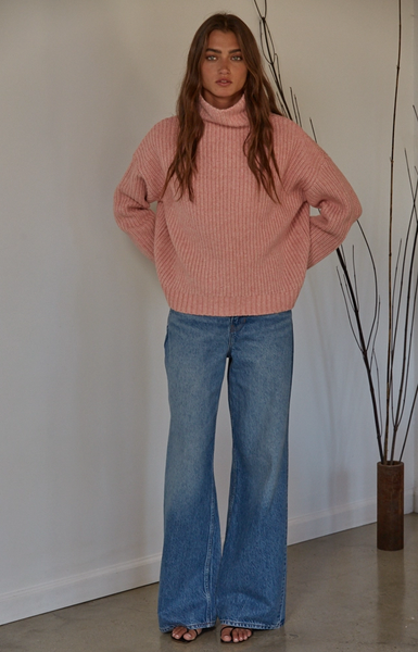 Sedona Sweater -- Rose Pink