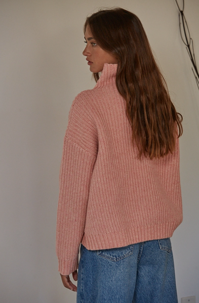 Sedona Sweater -- Rose Pink