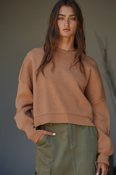 Leda Sweater -- Camel