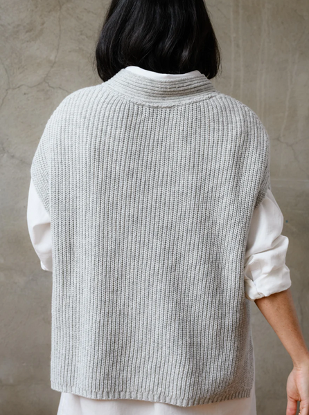 Ingrid Sweater Vest -- Gray