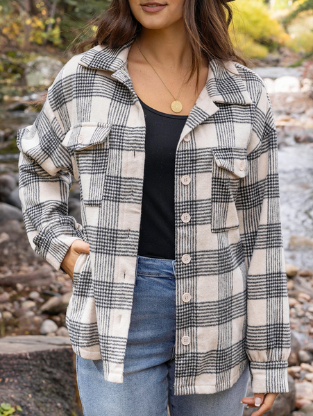 Flannel Plaid Shacket
