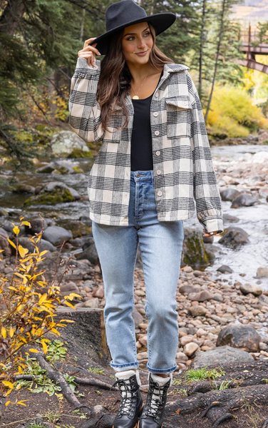 Flannel Plaid Shacket