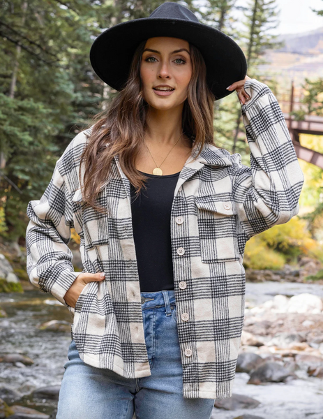 Flannel Plaid Shacket