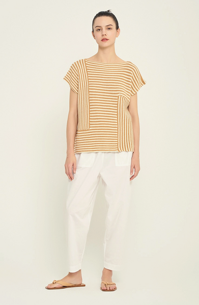 Daisy Top -- Beige