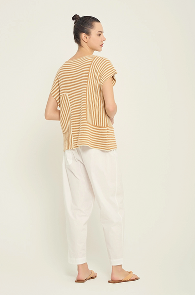 Daisy Top -- Beige