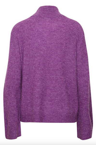Elinor Sweater -- Grape