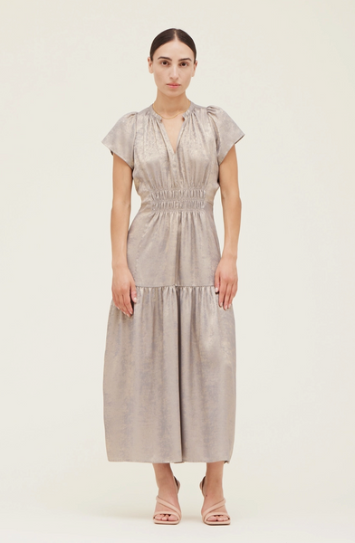Lagoon Dress -- Gold Cloud