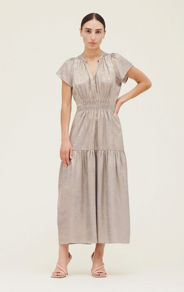 Lagoon Dress -- Gold Cloud