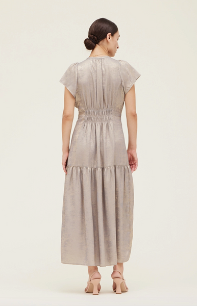 Lagoon Dress -- Gold Cloud