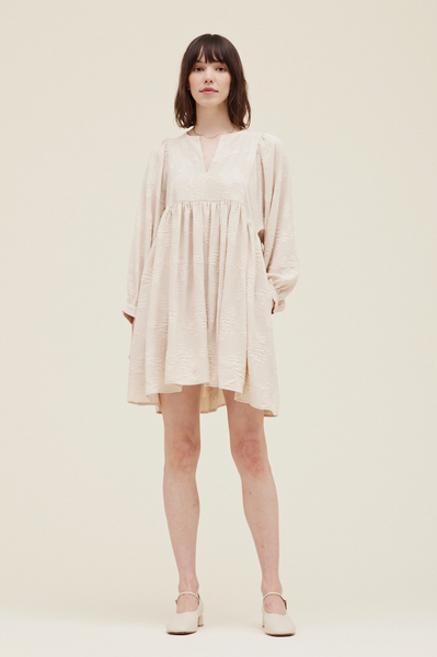 Olivia Dress -- Ecru
