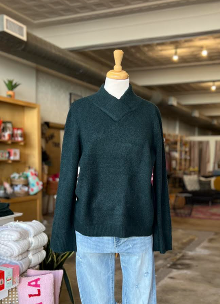 Elinor Sweater -- Pine