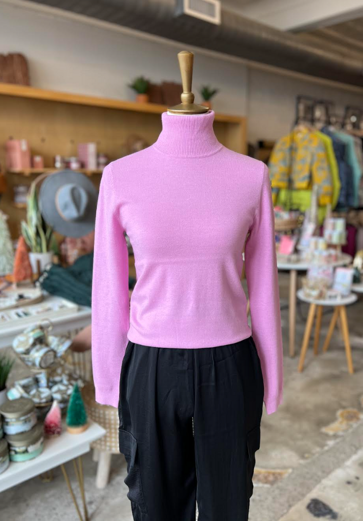 Elevate Turtleneck -- Lavender