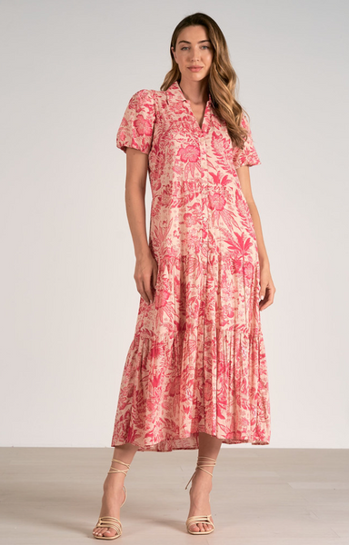 Mariska Dress -- Pink