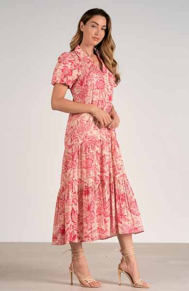 Mariska Dress -- Pink