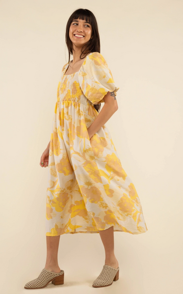 Nanea Dress -- Yellow