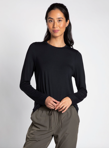 Stassia Top -- Black