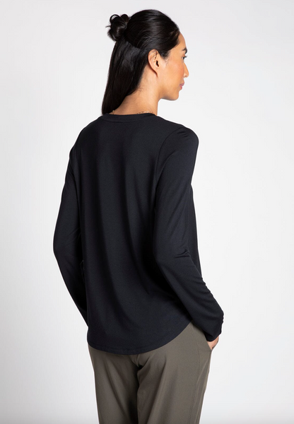 Stassia Top -- Black