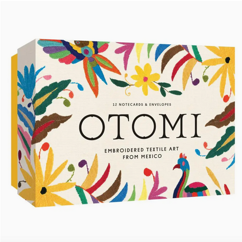 Otomi Embroidered Textile Art Notecard Set