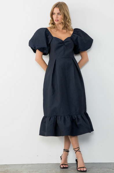 Miranda Dress -- Navy