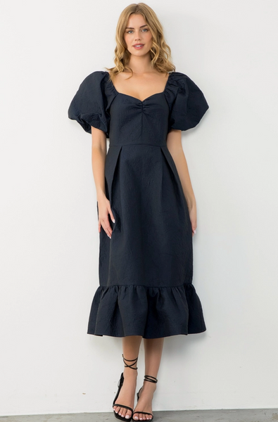Miranda Dress -- Navy