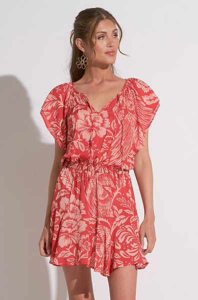 Selena Dress -- Red